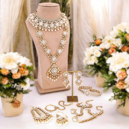 Ivory Nadiya Bridal Jewellery Set