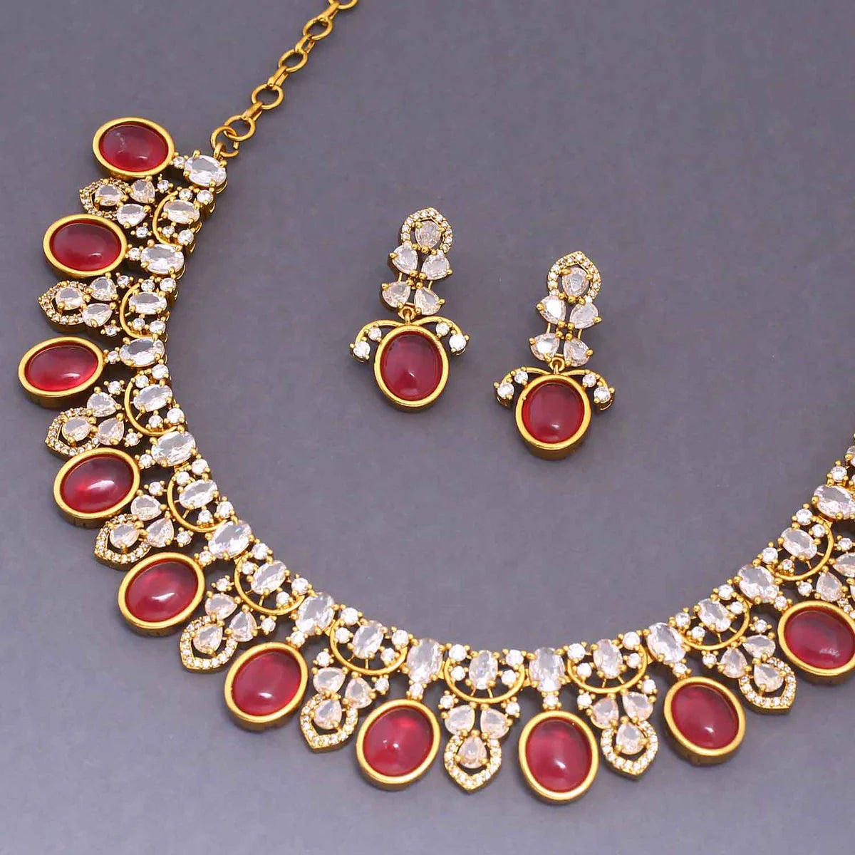 Rani Rajasi Victorian Jewellery Set - New Arrival