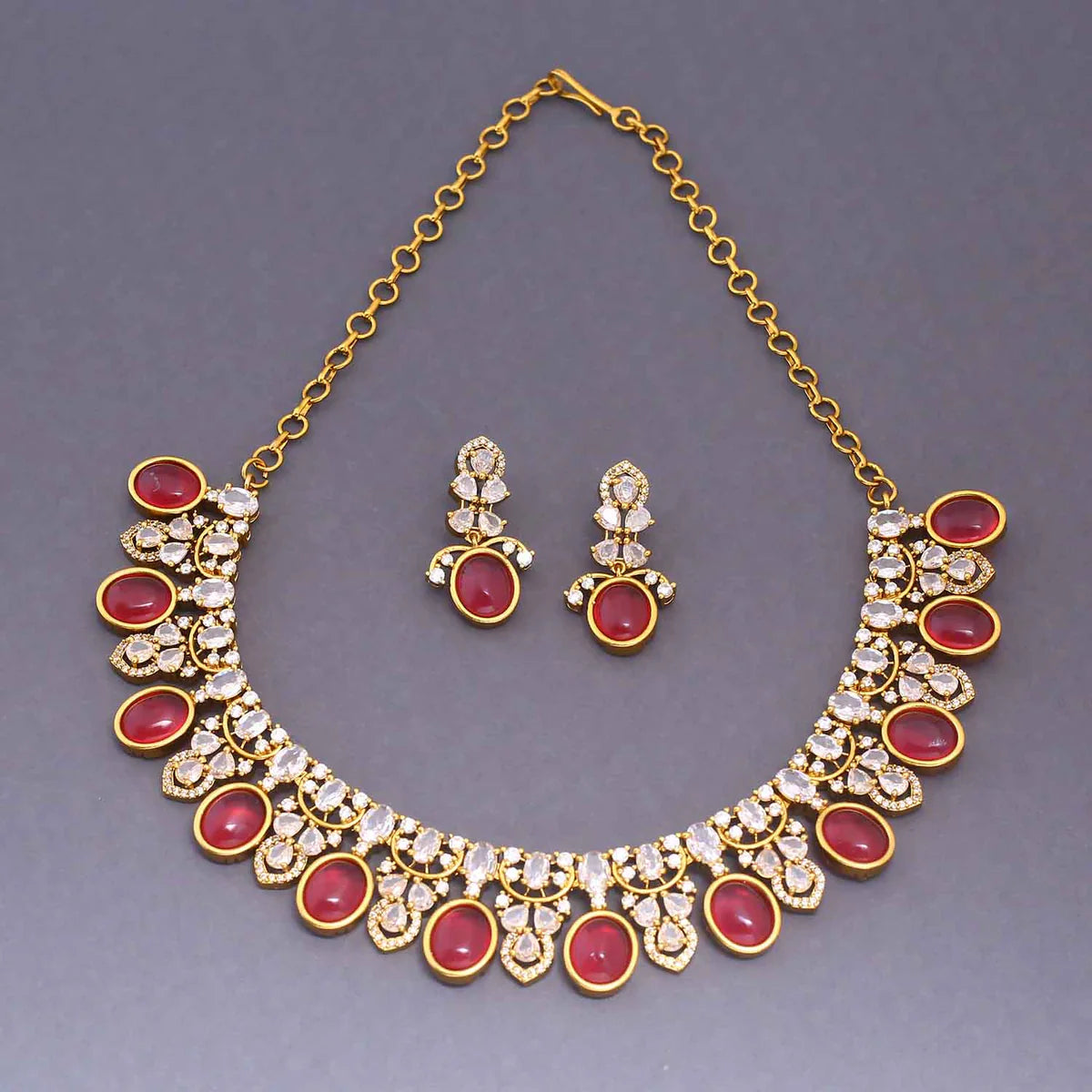 Rani Rajasi Victorian Jewellery Set - New Arrival