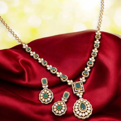 Emerald Diona Victorian Jewellery Set - New Arrival