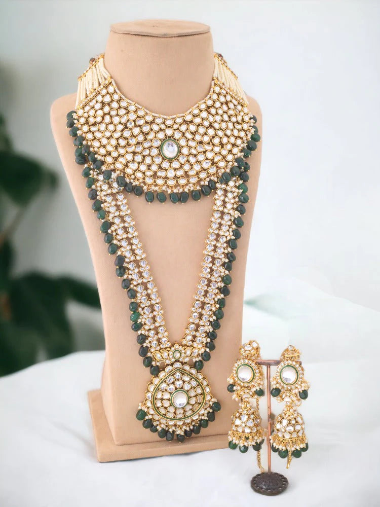 Emerald Hamsika Bridal Jewellery Set