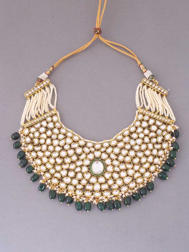 Emerald Hamsika Bridal Jewellery Set