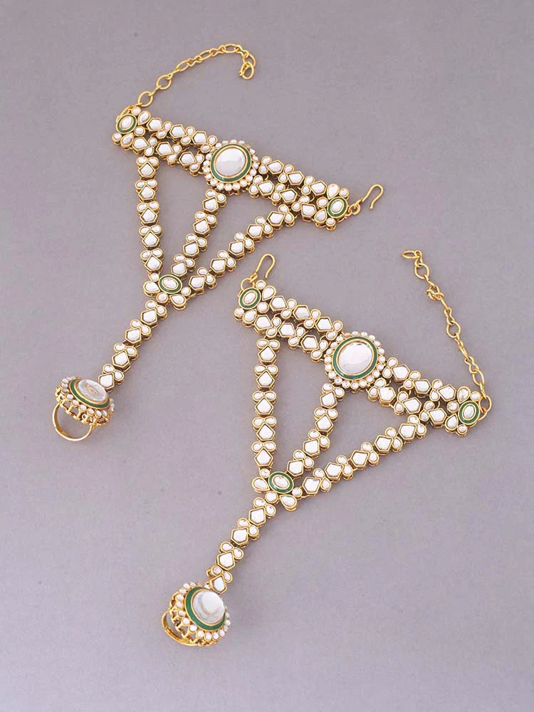 Emerald Hamsika Bridal Jewellery Set