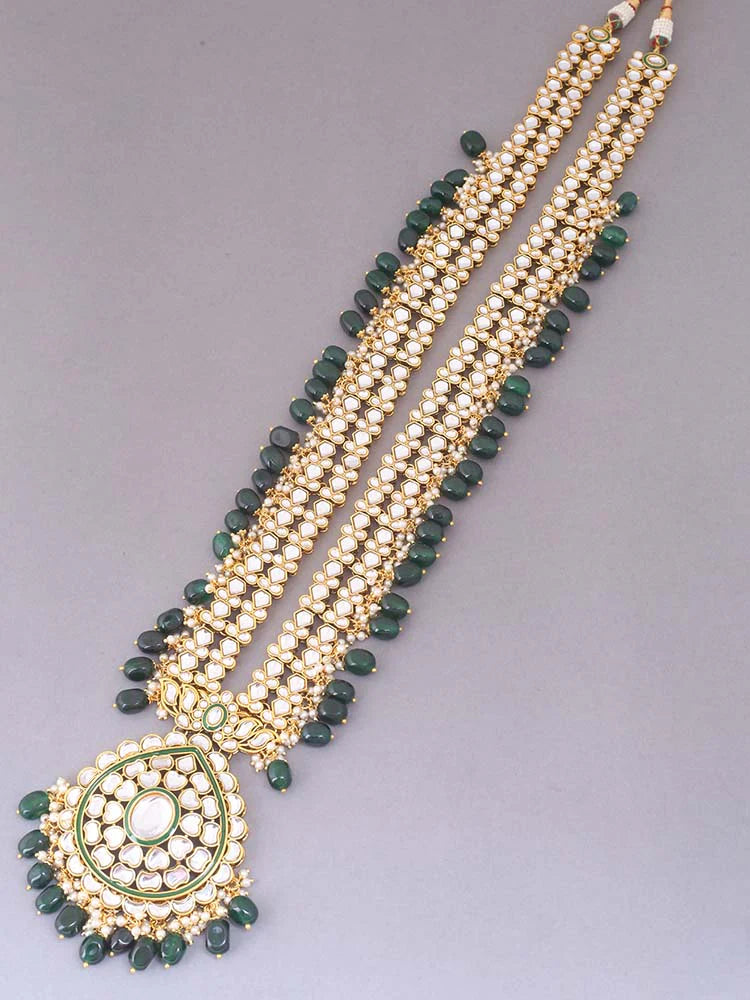 Emerald Hamsika Bridal Jewellery Set