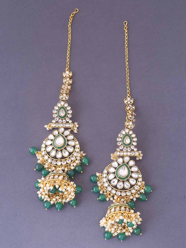 Emerald Janani Bridal Jewellery Set