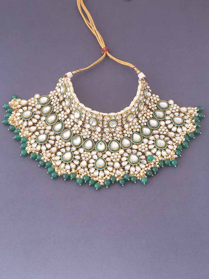 Emerald Janani Bridal Jewellery Set