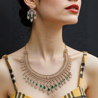 Emerald Presley Victorian Jewellery Set - New Arrival