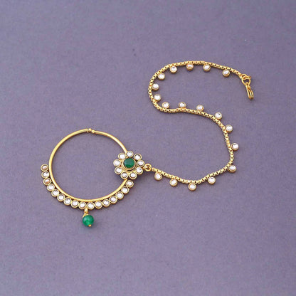 Emerald Shreyani Bridal Jewellery Set