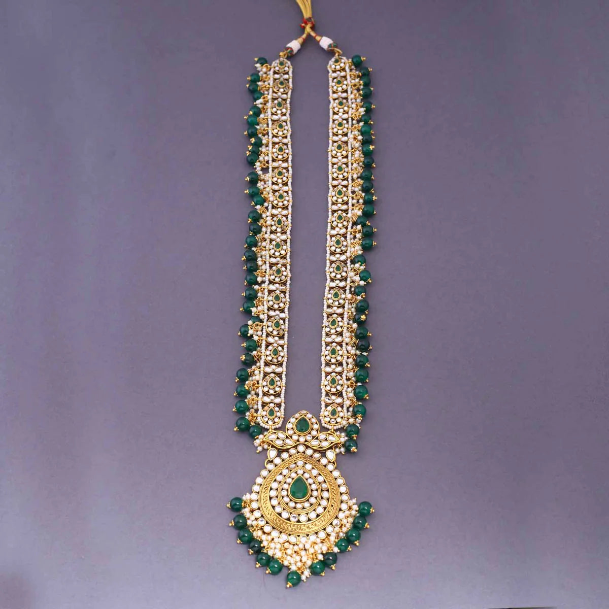 Emerald Shreyani Bridal Jewellery Set