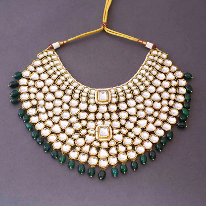 Emerald Vishalakshi Bridal Jewellery Set