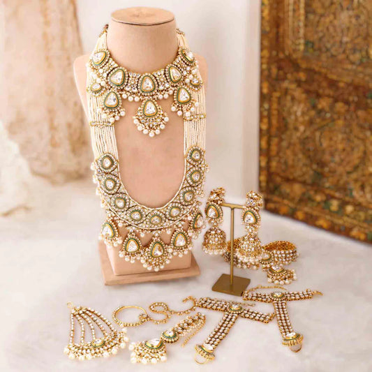 Ivory Dhanuna Bridal Jewellery Set