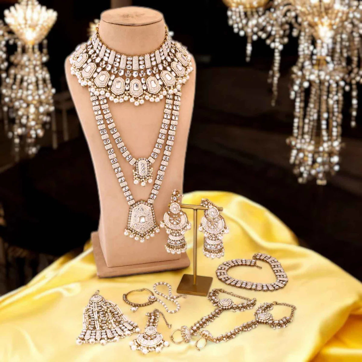 Ivory Gaurika Bridal Jewellery Set