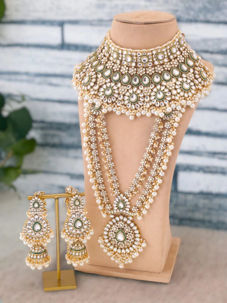 Ivory Janani Bridal Jewellery Set