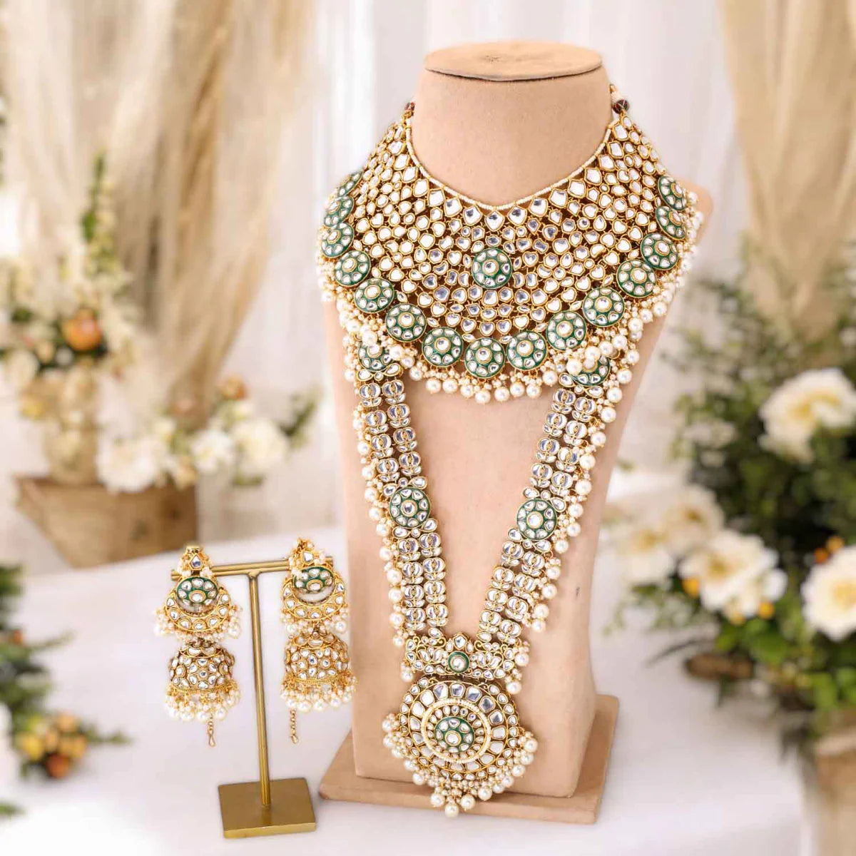 Ivory Mriyani Bridal Jewellery Set