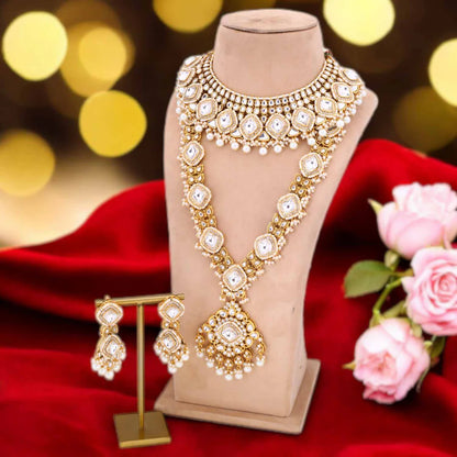 Ivory Nadiya Bridal Jewellery Set