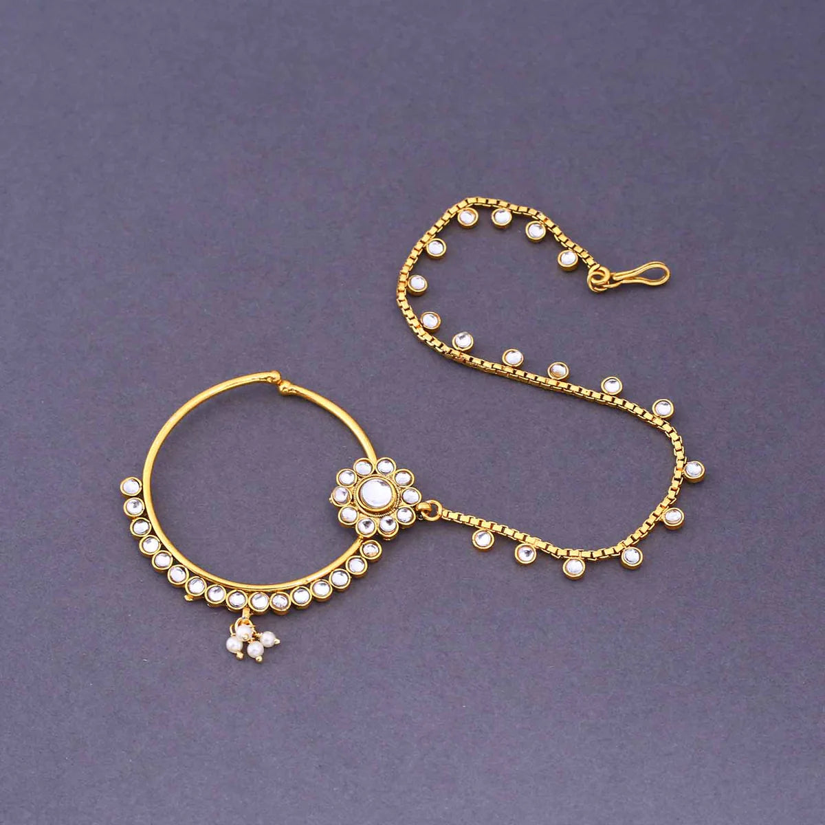 Ivory Nadiya Bridal Jewellery Set