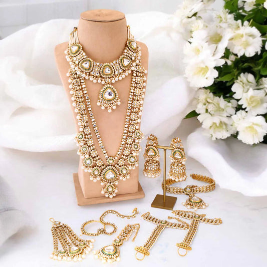 Ivory Narmida Bridal Jewellery Set
