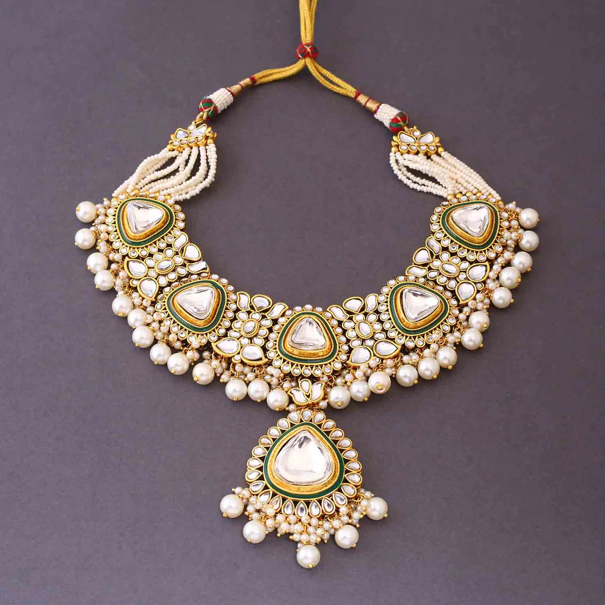 Ivory Narmida Bridal Jewellery Set
