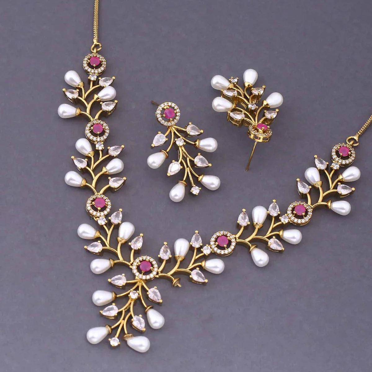 Rani Charvi Victorian Jewellery Set - New Arrival